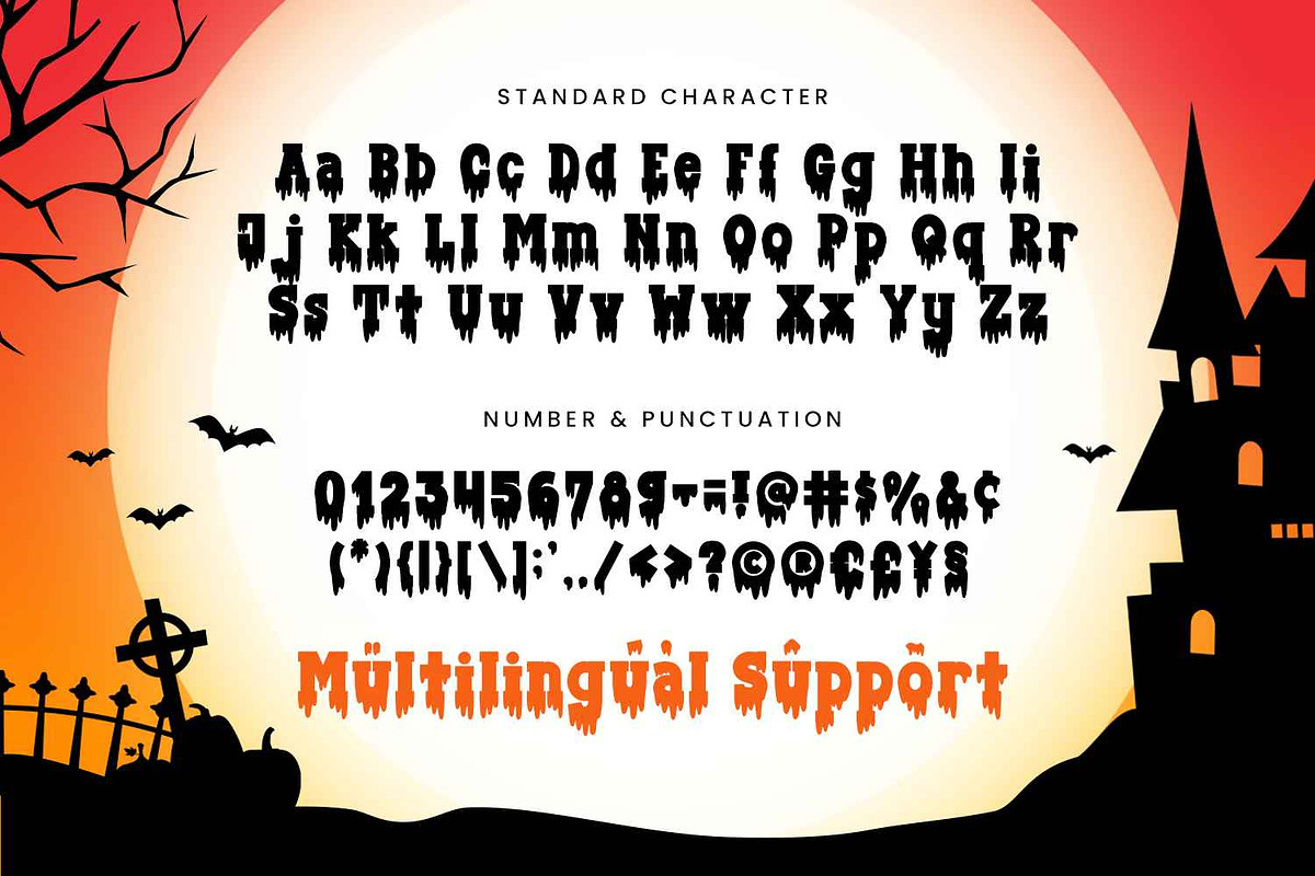 HALLOWEEN WITCHES - Halloween Font, a Handwritten Font by Umitype (Photo 8 of 8)