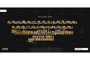 Lesham - Modern Display Font, a Font by Saxofont (Thumbnail 8 of 10)