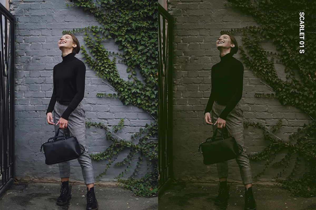 25 Noir Lightroom Presets and LUTs, a Preset Add-On by Hubzway (Photo 6 of 8)