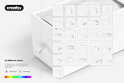 Gift Boxes and Bags Mockup Set, a Packaging Mockup by creatsy2 (Thumbnail 24 of 25)