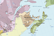 Vector Map of Canada, a Work Illustration by Cartorical (Thumbnail 4 of 6)