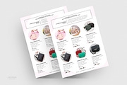 Line sheet template canva/photoshop, a Templates & Theme by Axpand (Thumbnail 7 of 10)