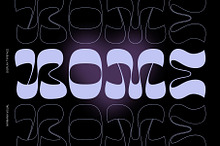 Bome - Retro Psychedelic Font