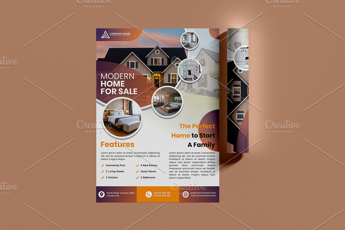 Creative Modern Flyer Template, a Flyer Template by MG Graphics (Photo 5 of 7)