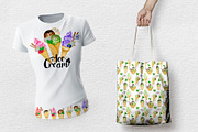 Ice Cream Watercolor Constructor, an Object Graphic by svetlanaARTdreams (Thumbnail 6 of 9)