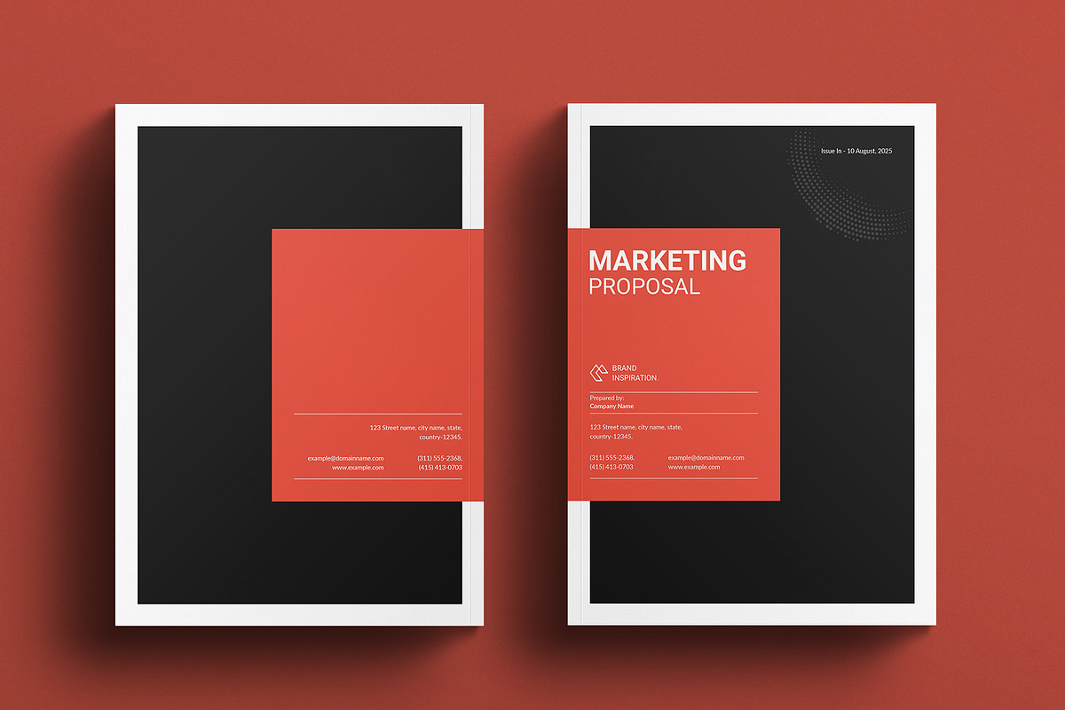 Marketing Proposal Layout Design, a Stationery Template by E-Type (Photo 8 of 8)