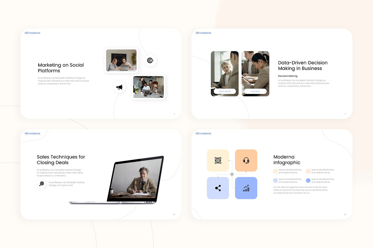 Moderna Business Minimalist, a Presentation Template by Interpitch (Photo 5 of 7)
