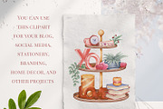Cute Valentines day Clipart PNG, a Seasonal Illustration by Mespilia (Thumbnail 4 of 5)