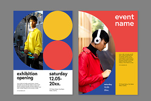 Minimal Poster Design, a Poster Template by wavebreak