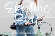 Beans Cozy Modern Handbrush Script, a Script Font by stylishtype.co (Thumbnail 17 of 20)