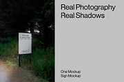 Woods Collection Sign Mockup 2, a Product Mockup by By Beyond (Thumbnail 3 of 4)