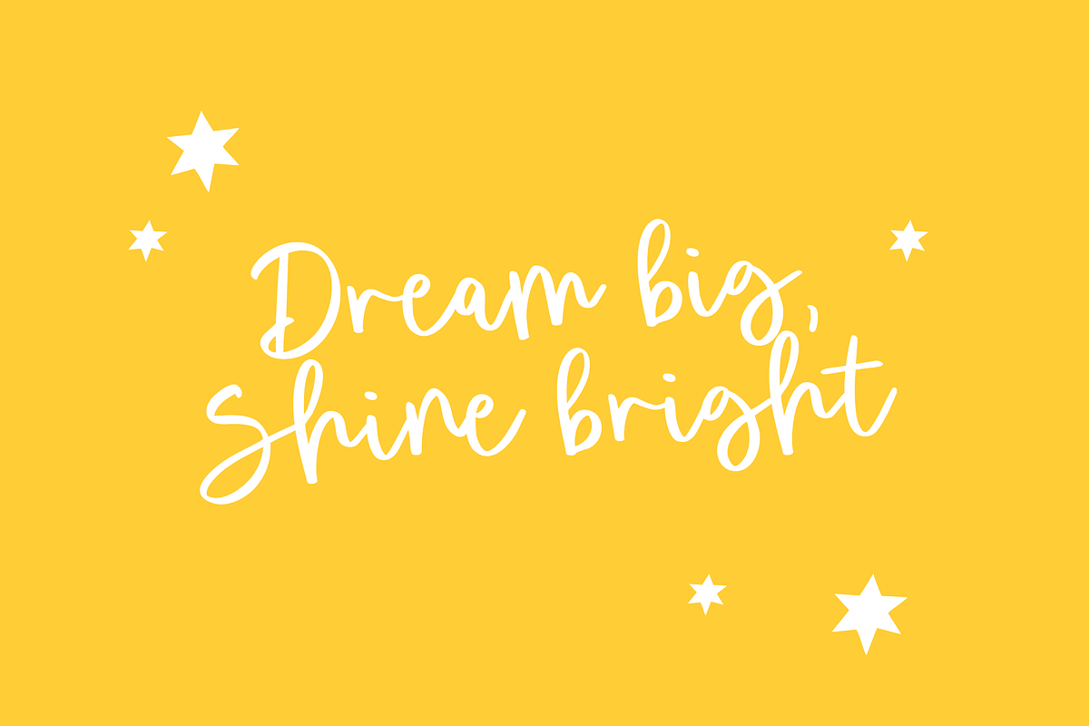 Confetti Font, a Script Font by Design Pixie (Photo 4 of 8)