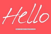 Ammer Handwriting, a Handwritten Font by Schriftlabor (Thumbnail 2 of 14)