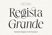 Regista Grande - Modern Serif Font, a Serif Font by Kulokale (Thumbnail 1 of 12)