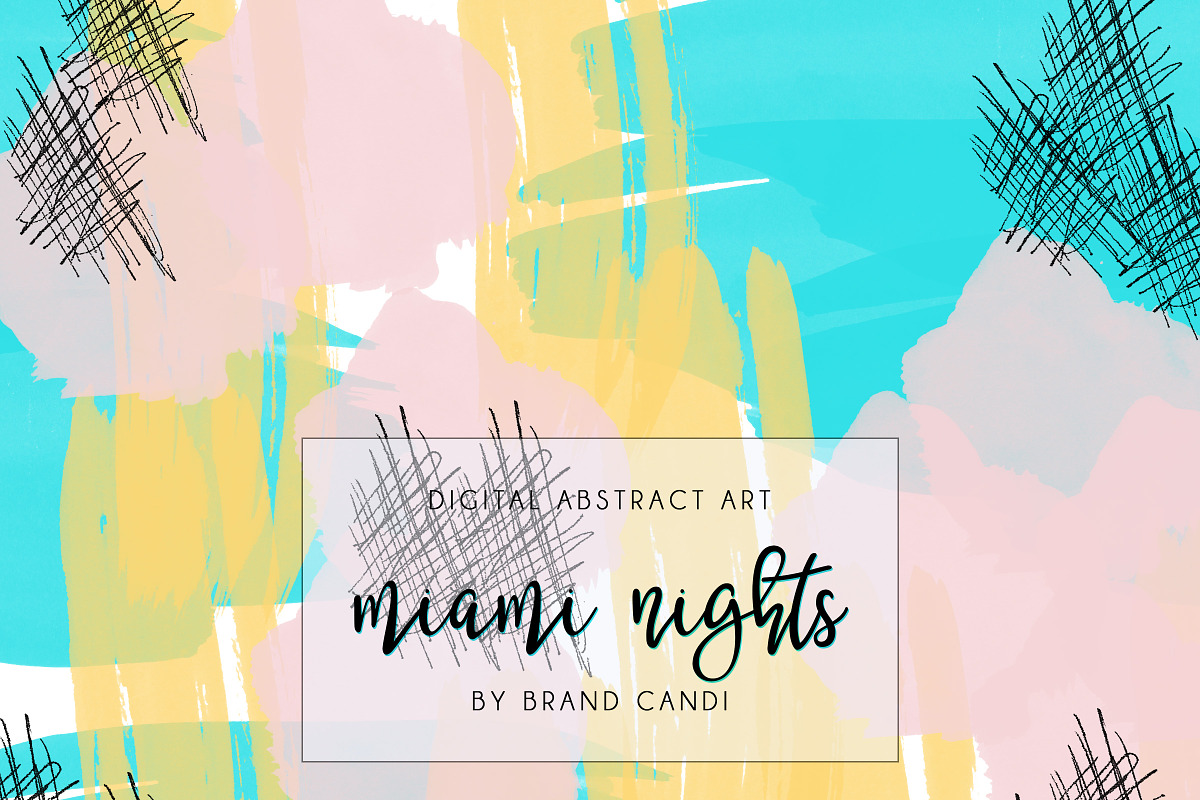 Abstract Art Pattern, a Pattern Graphic by Brand Candi