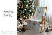 Christmas Fleece Blanket Mockups, a Product Mockup by mock-ups (Thumbnail 10 of 11)