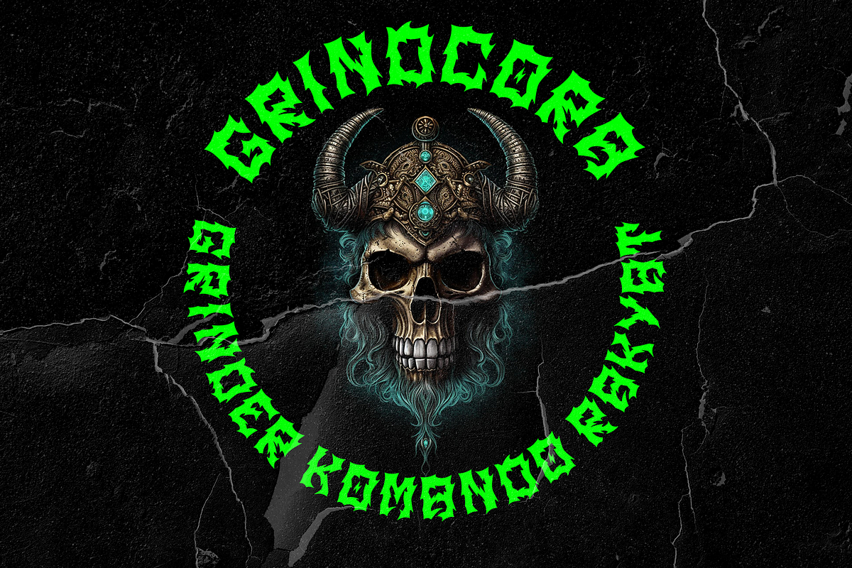 Dark Bones, a Blackletter Font by zamjumps (Photo 4 of 7)