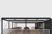 3D Model Container Cafe 15, an Architecture 3D Model by SR 3D Visual (Thumbnail 14 of 21)