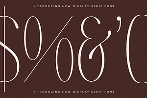 Qalderon New Display Serif Font