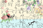 Dog Digital Stamps, a Graphic by Favorites_Art (Thumbnail 6 of 15)