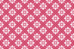 Pink Flowers Seamless Pattern, a Pattern Graphic by Mightyfire