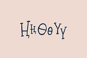 Aralash serif handwritten font, a Font by Visio studio (Thumbnail 10 of 11)