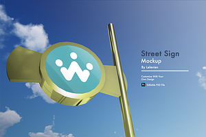 Street Can Mockup