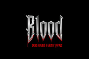 DarkBlades Steel, a Font by Sentavio (Thumbnail 5 of 6)