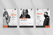 Fashion Week Posters, a Flyer Template by BOXKAYU (Thumbnail 1 of 9)