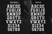 Brusko - Basketball Font, a Serif Font by Flawless And Co (Thumbnail 7 of 10)