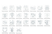 Tiny Curiosities Whimsical Clipart, an Illustration by Vita Zuka Art (Thumbnail 3 of 8)