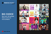 Kid's T-Shirt Mock-Up Set, a Shirt Mockup by Freeman Studio (Thumbnail 11 of 15)