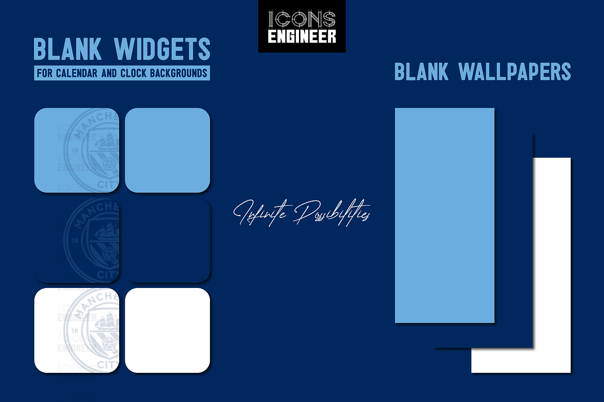 Man City Theme Pack | Home Kit, an Icon by IconsEngineer (Photo 9 of 11)