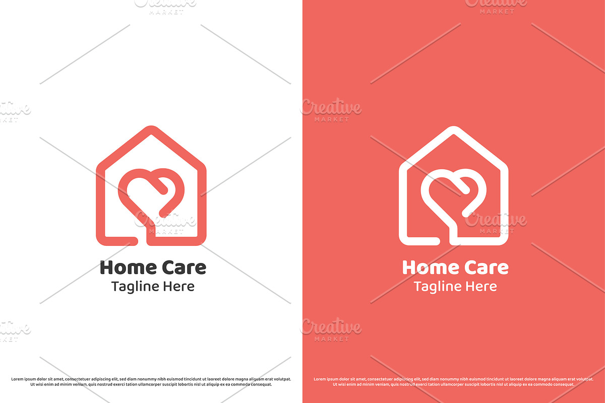 Home Care Charity Logo Design Icon, a Branding & Logo Template by Morvana Crew