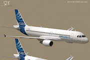 A320-200 airbus, a Cars & Vehicle 3D Model by Tartino 3D models (Thumbnail 1 of 9)
