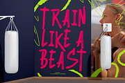 Flowbrush Brush Font, a Font by PutraCetol Studio (Thumbnail 2 of 5)