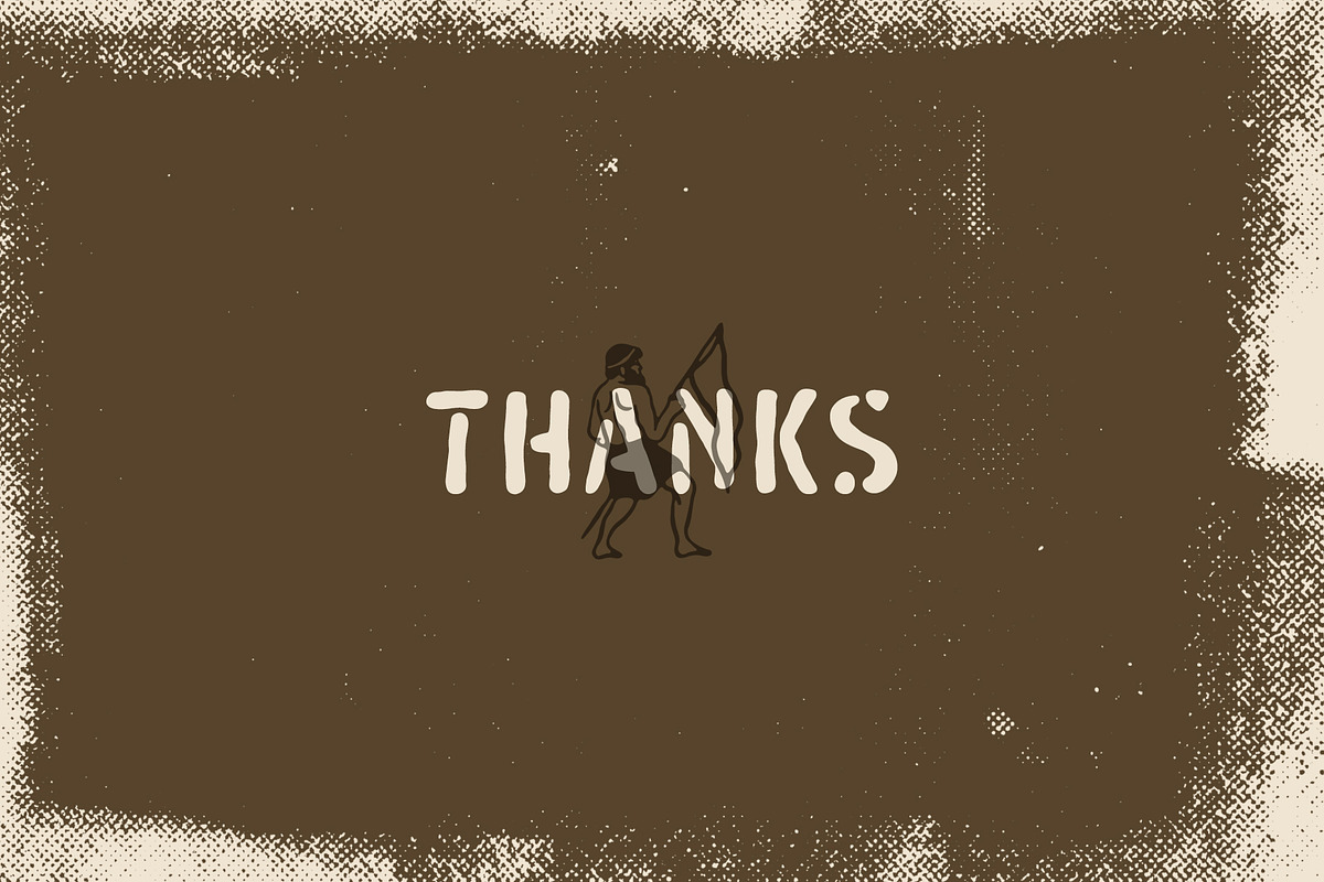 Salam97 Stencil, a Font by Megflags (Photo 9 of 10)