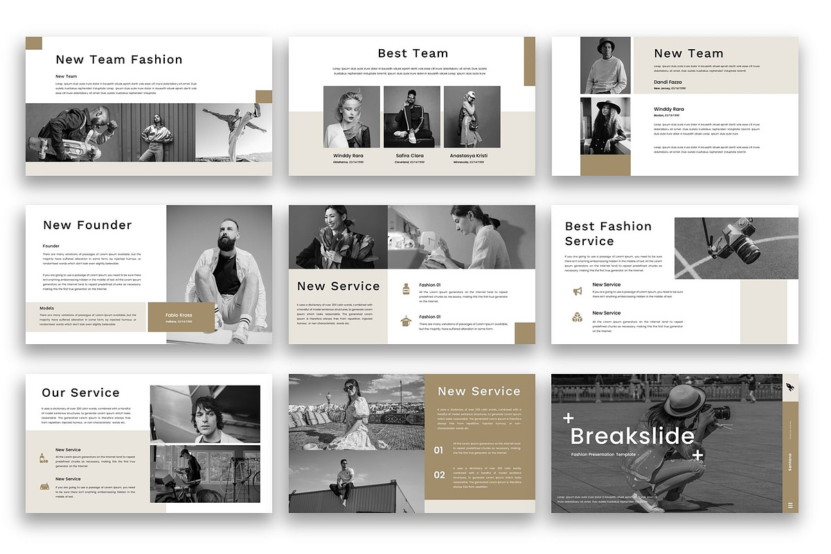 Santana – Fashion  Google Slide, a Presentation Template by kreatifreya (Photo 4 of 5)