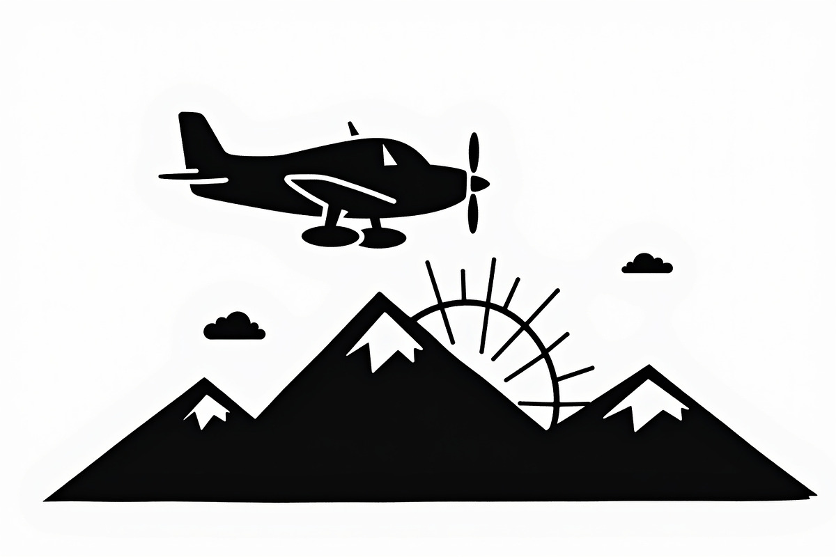 Adventure Plane Mountain Bundle, an Illustration by Designs_River (Photo 2 of 9)