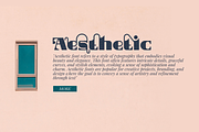 Luminescent Elegance Font, a Sans Serif Font by Erifqizefont (Thumbnail 8 of 21)