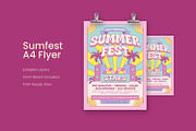 Sumfest - Summer Fest Flyer, a Flyer Template by Poetjoek Creative (Thumbnail 1 of 3)