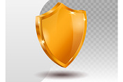 Golden shield protection symbols, an Object Illustration by Yayasya (Thumbnail 3 of 3)