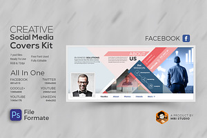 Creative Social Media Covers Kit, a Social Media Template by MRI STUDIO