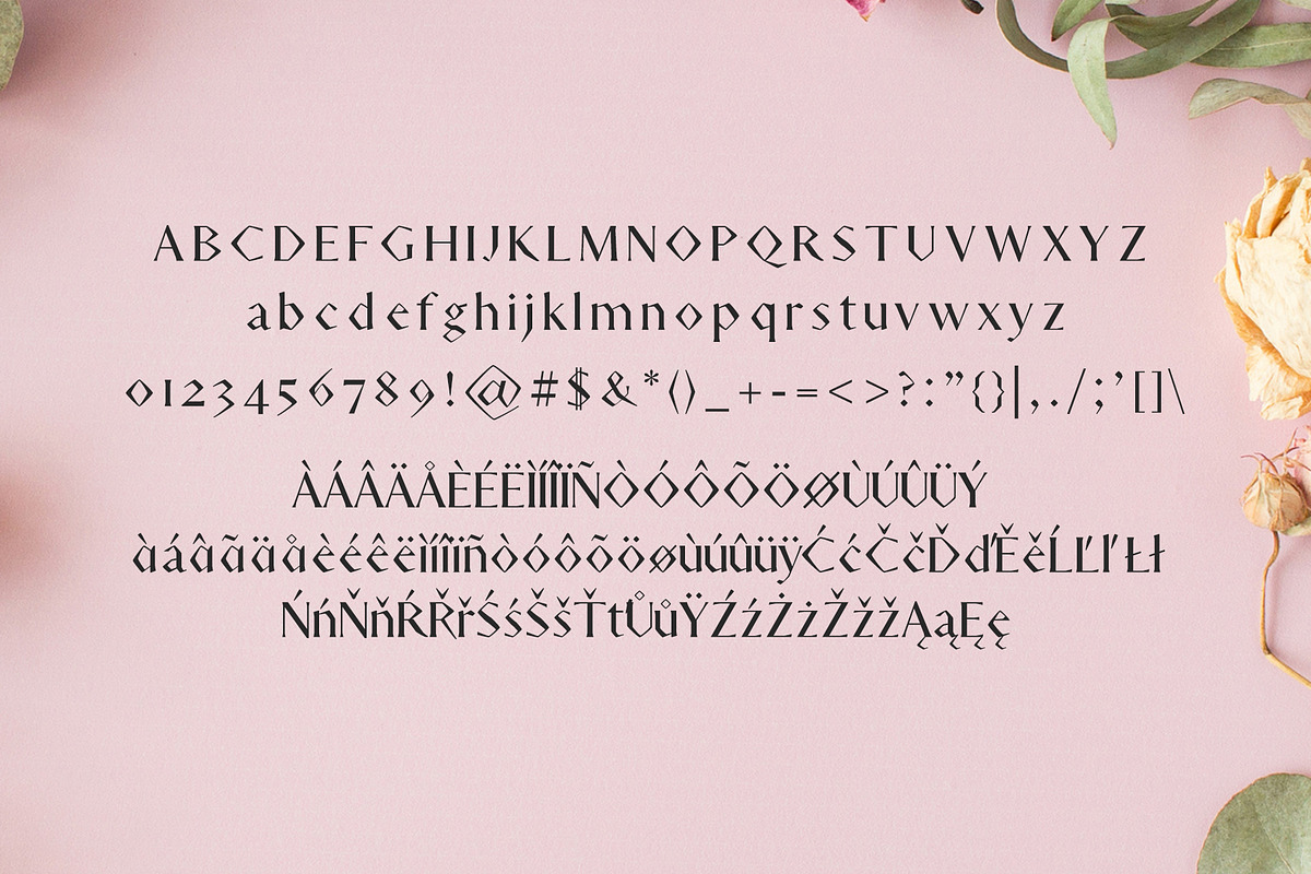 Adouliss Mag Serif 9 Font Family preview 2