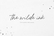 Wilde Paperie | Handwritten Script, a Script Font by Pink Coffie (Thumbnail 6 of 11)