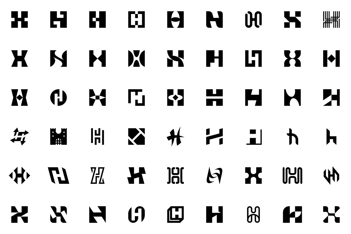 Set of letter H logo, a Branding & Logo Template by NataliiaVolyk (Photo 2 of 3)