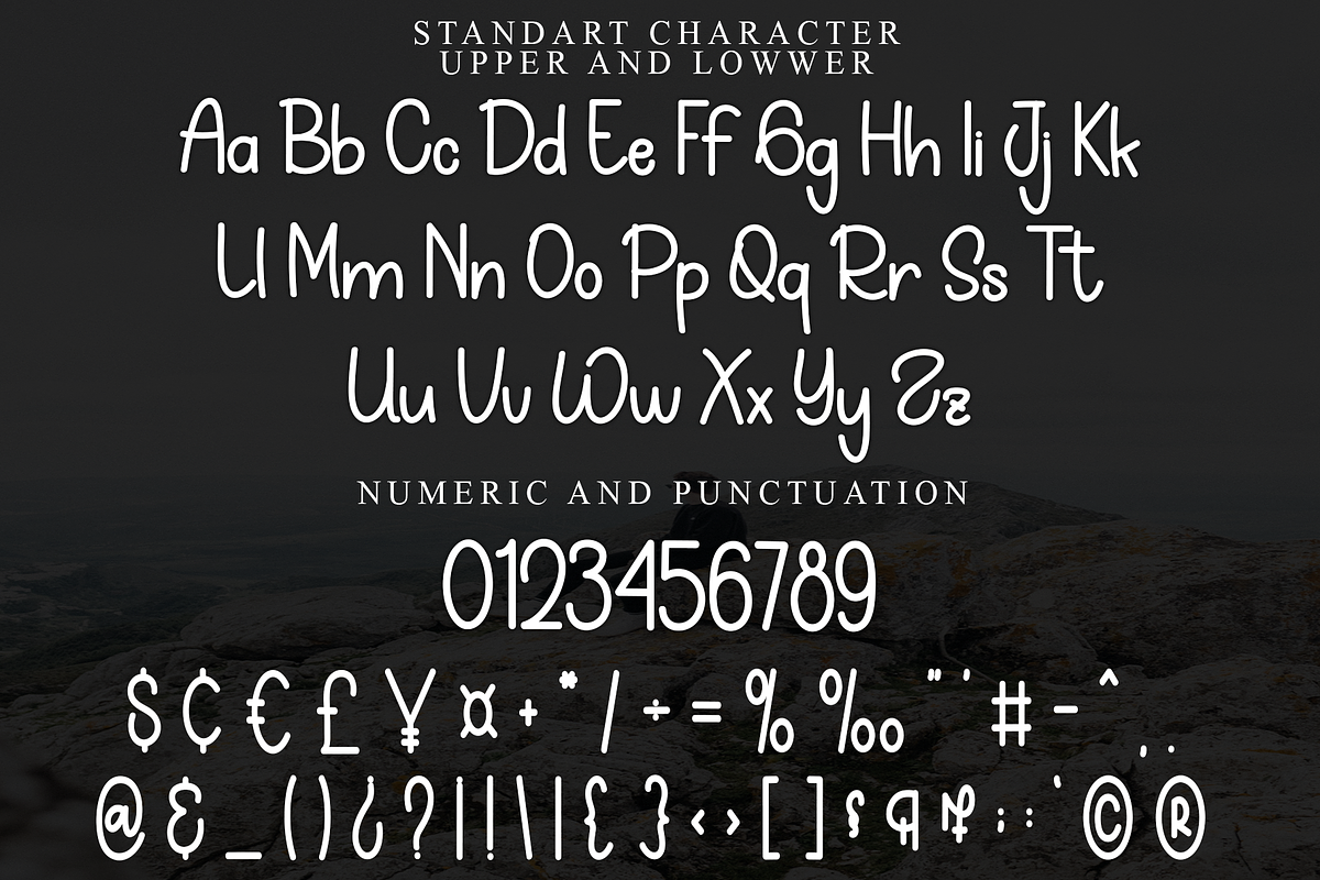 Angelina Shawn, a Sans Serif Font by FreshTypeINK (Photo 7 of 8)