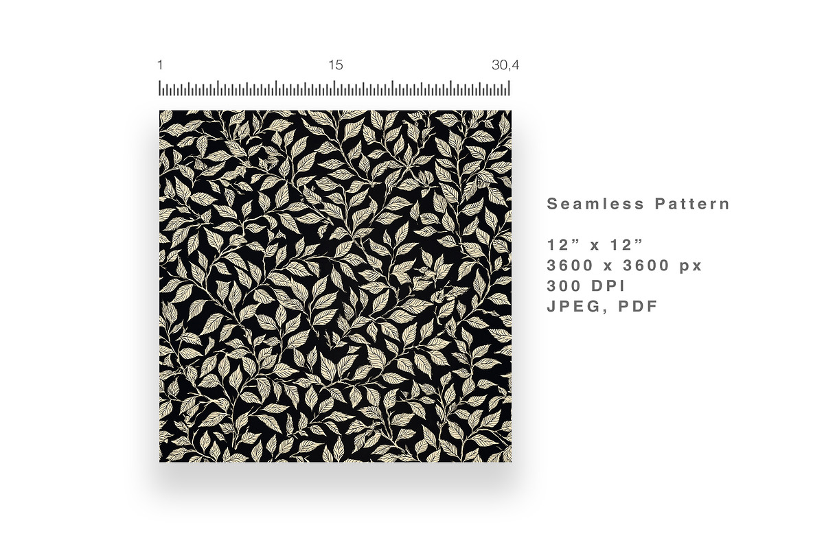 6 Seamless Pattern: Delicate Cream, a Pattern Graphic by StudioCitra (Photo 6 of 10)
