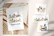 Aroma and beauty vector clipart, a Healthcare Illustration by Nadezhda Mikhailova (Thumbnail 9 of 9)