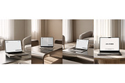 MACKBOOK MOCKUPS BUNDLE, a Mac Mockup by Aquarianz Studio (Thumbnail 2 of 3)
